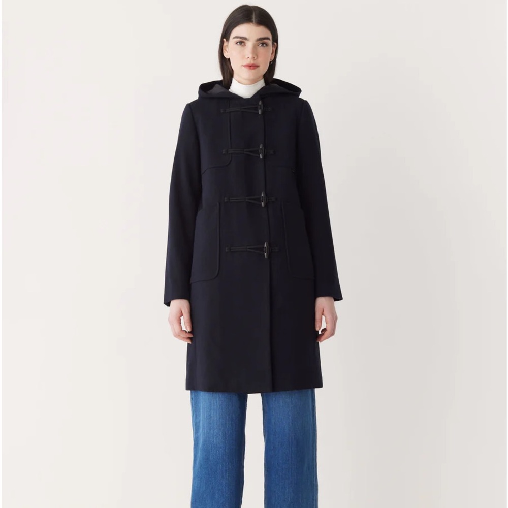 Frank and Oak wool toggle coat